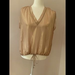 Kennet Cole sheer tunic, size L